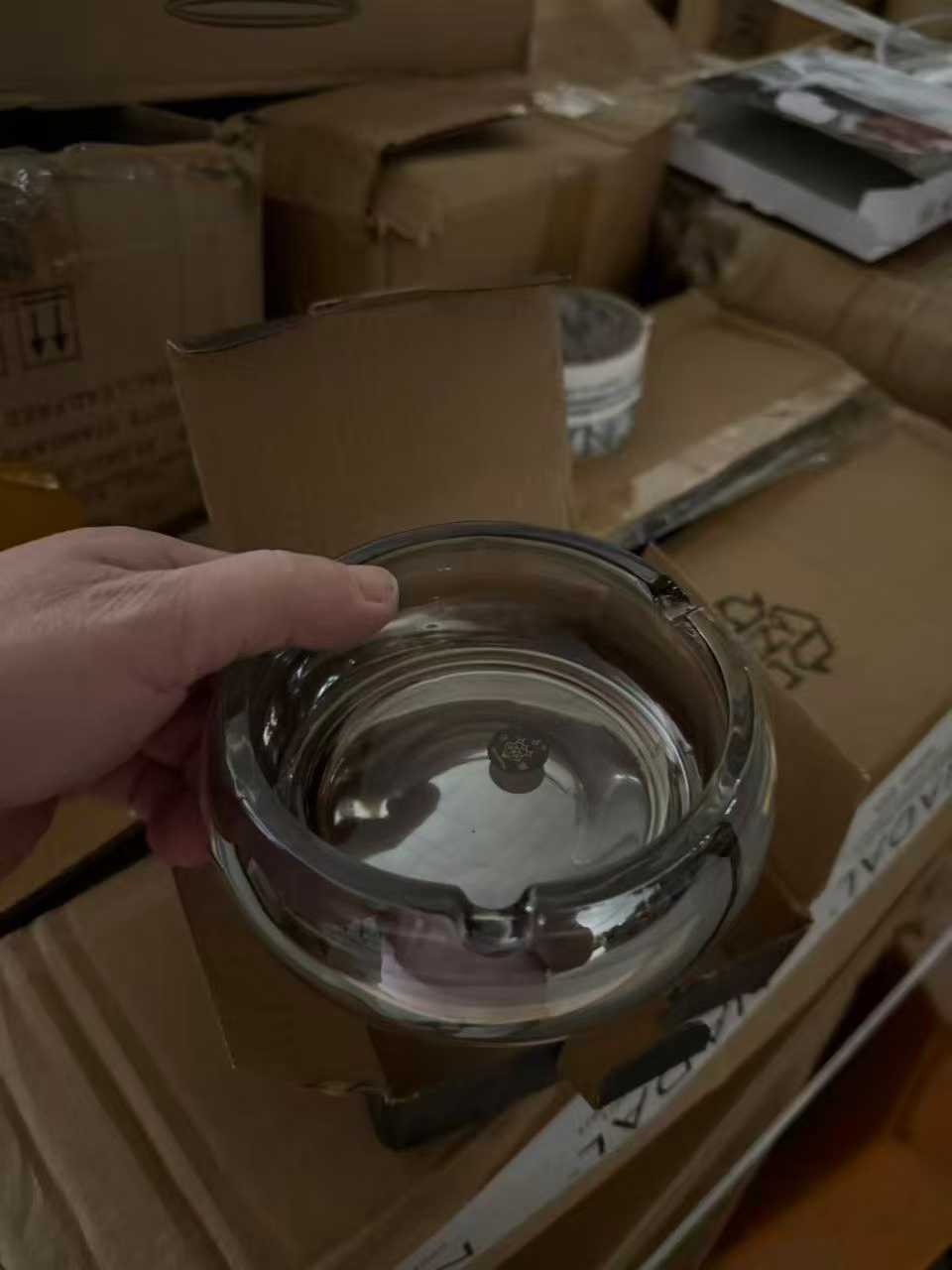 高档水晶烟灰缸