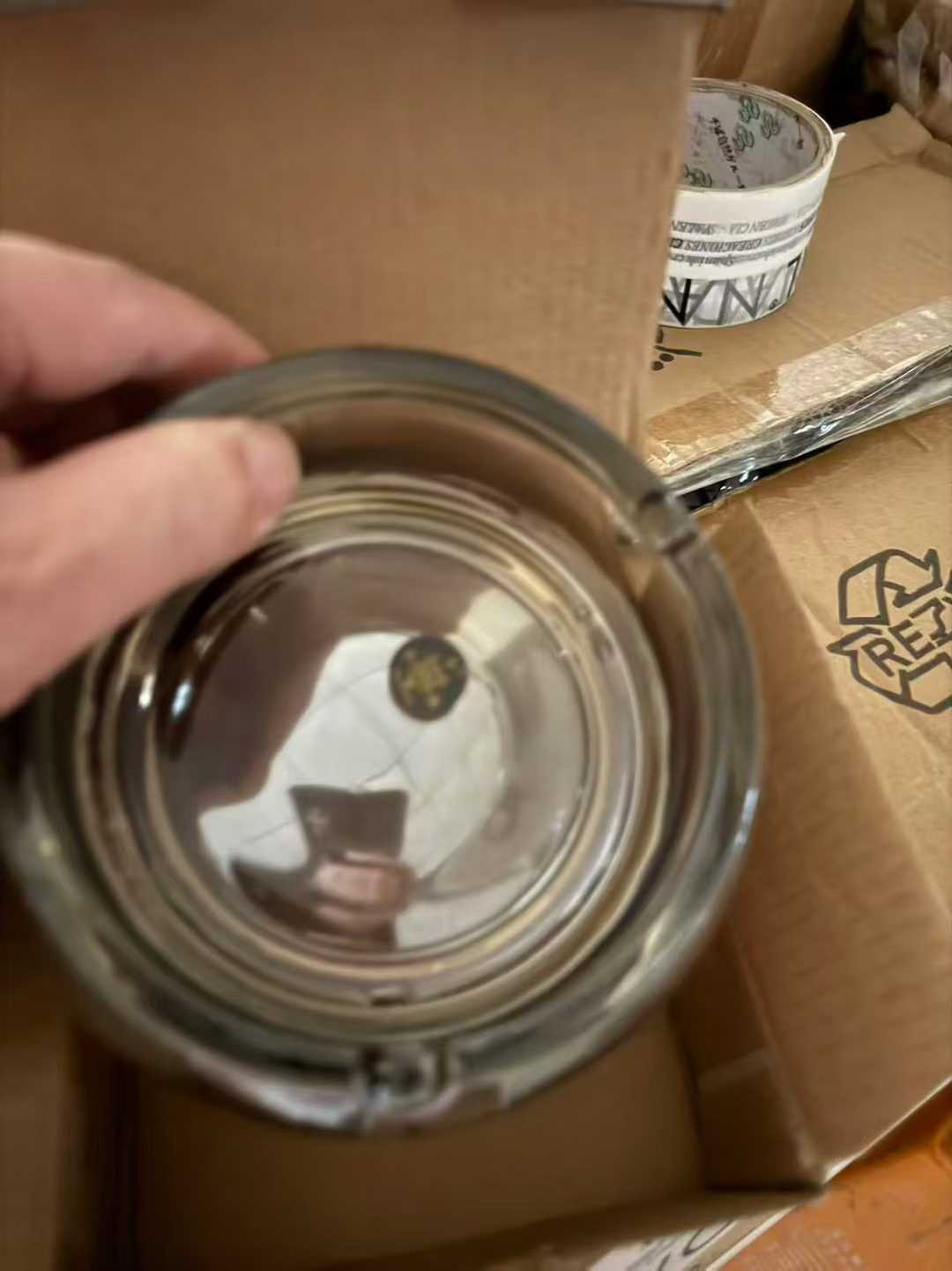 高档水晶烟灰缸