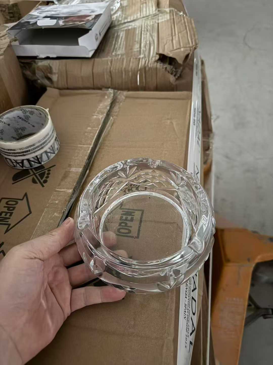 高档水晶烟灰缸