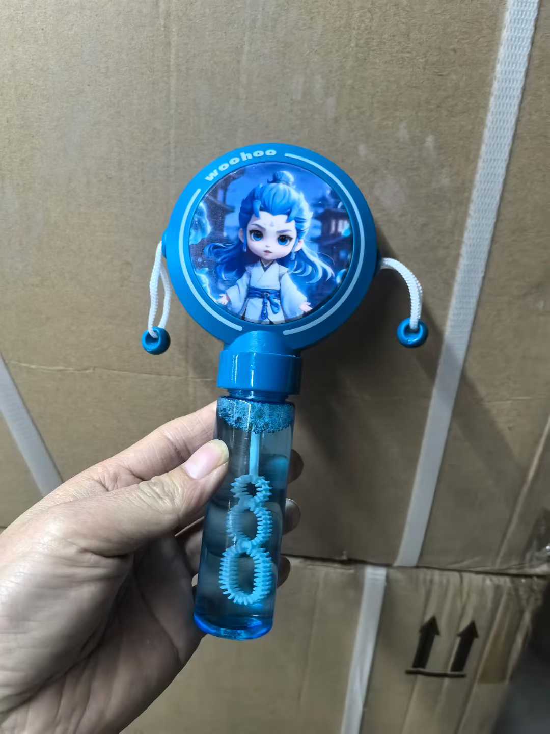 拨浪鼓泡泡水玩具