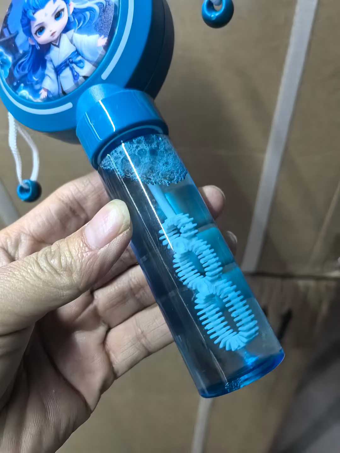 拨浪鼓泡泡水玩具