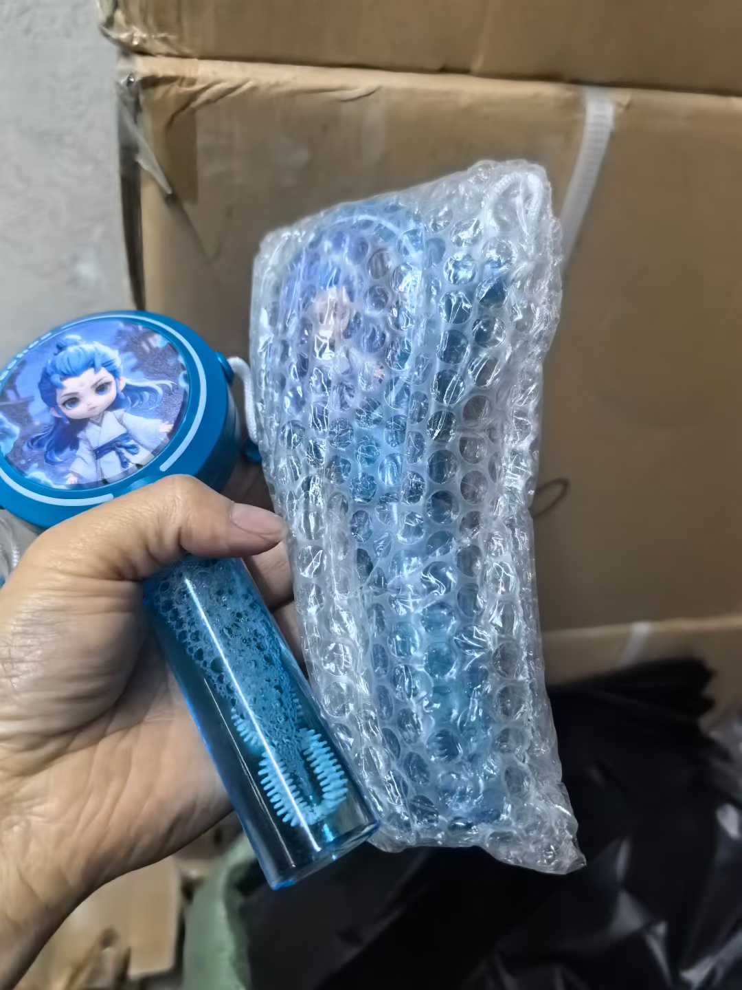 拨浪鼓泡泡水玩具