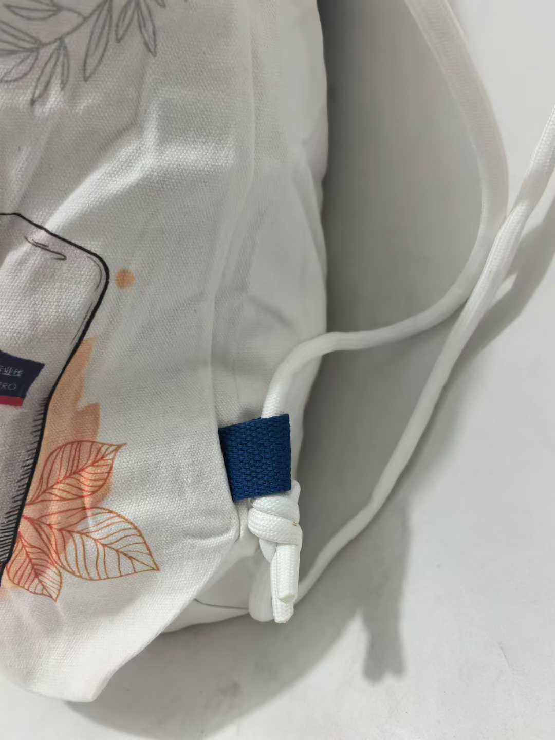 便携帆布束口袋背包