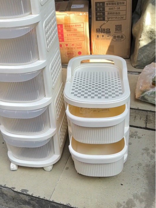 多功能推车抽屉置物架