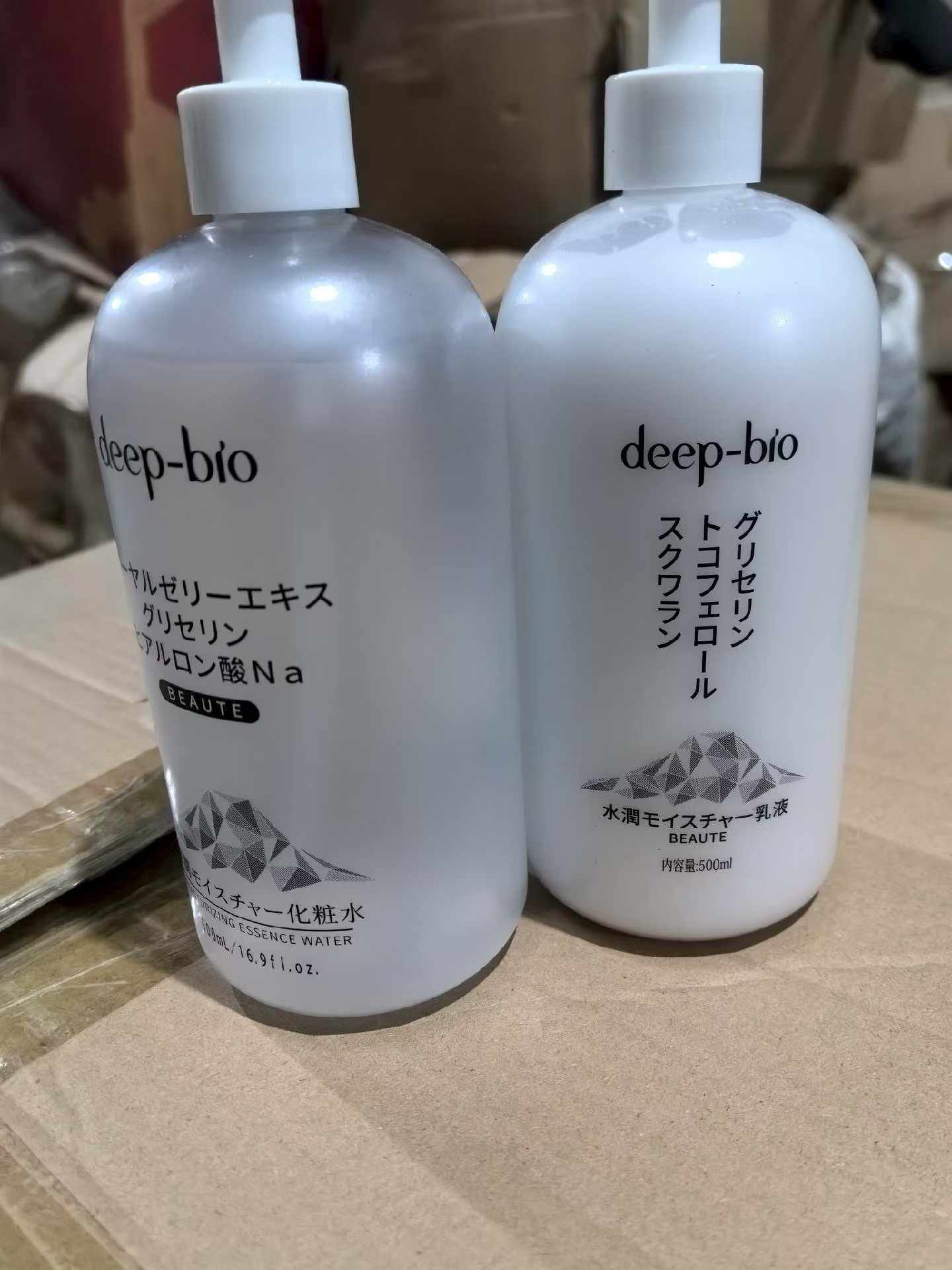 日本deep-bio三合一发光水精华水化妆水500ML