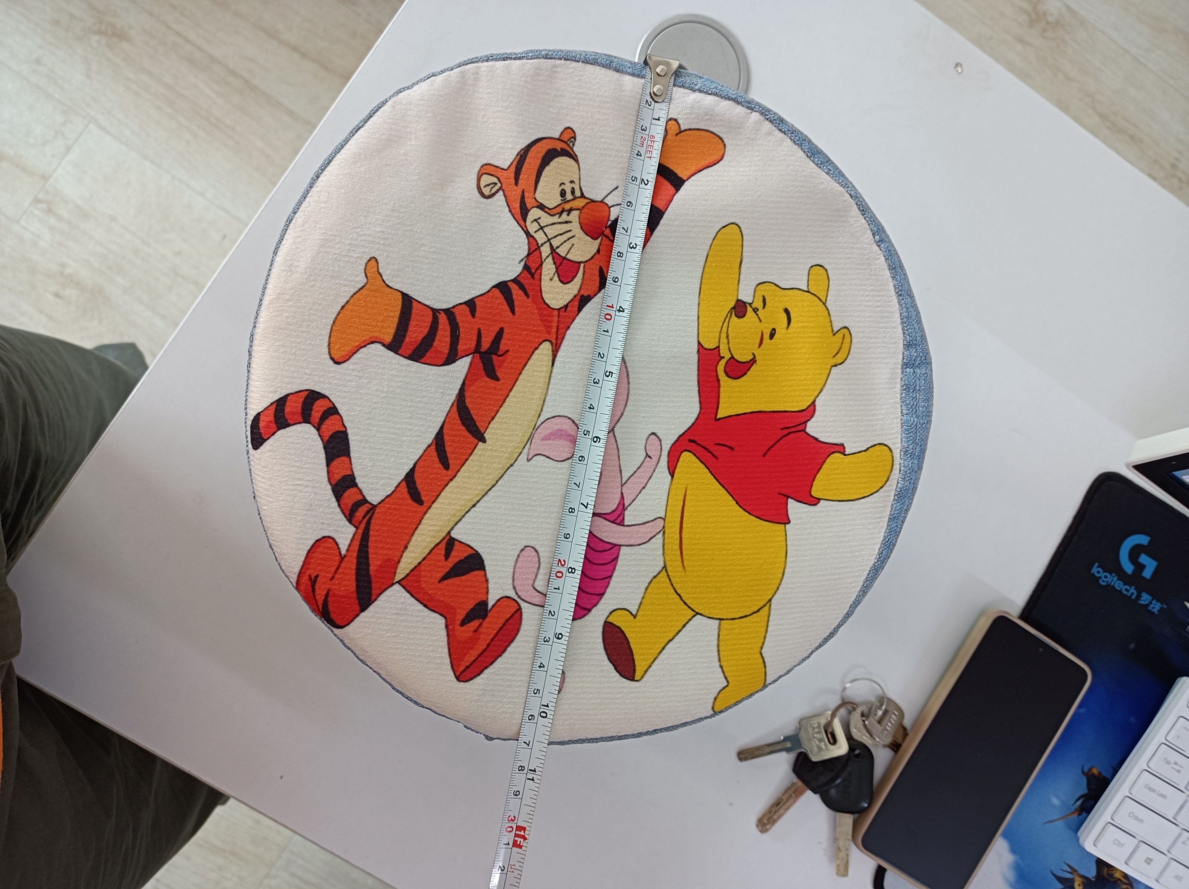 儿童布艺蘑菇凳