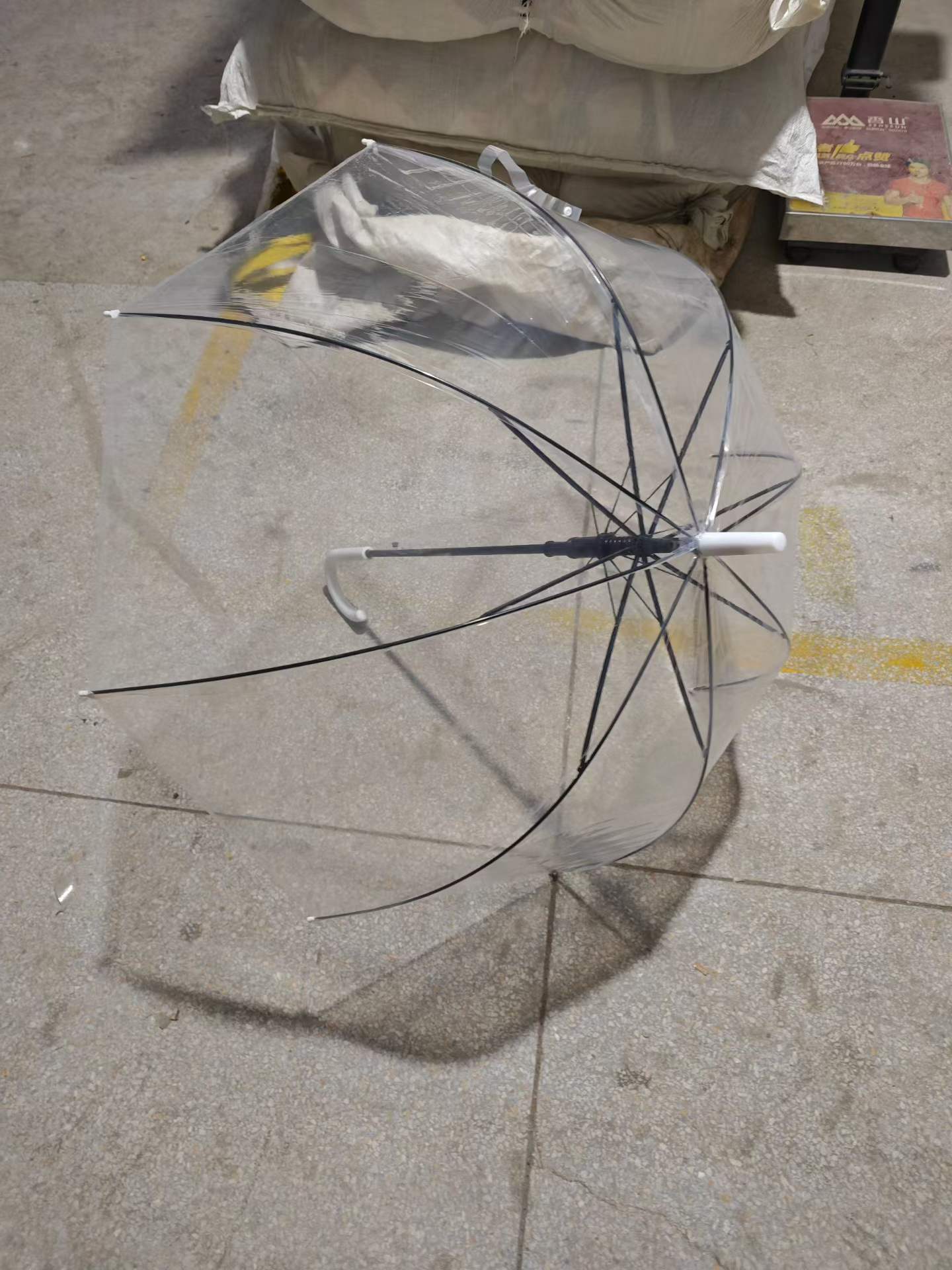 透明雨伞