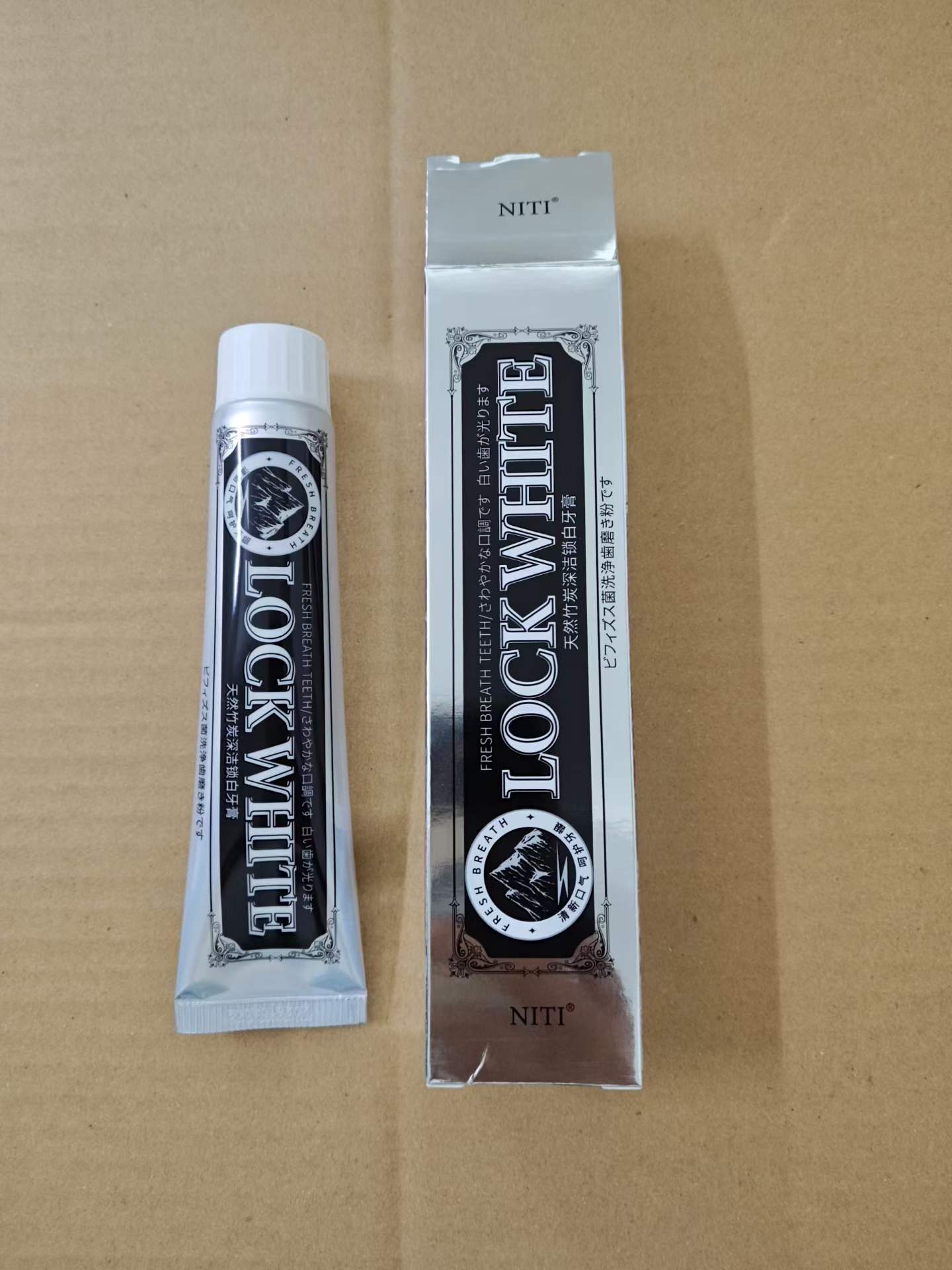 LOCK WHITE外贸牙膏